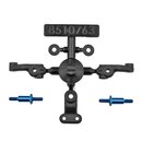 Team Associated RC28R Steering Block and Servo Horn Set