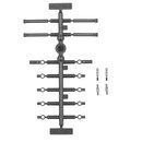 Team Associated RC28R Turnbuckle and Damper Tube Set