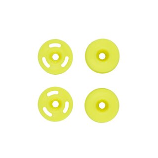 Team Associated RC28R Wheel Set, Yellow