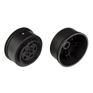 Team Associated Fifteen52 Turbomac HD Wheels, 2.2/3.0, +3mm offset, black