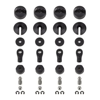 Team Associated RIVAL MT8 Shock Parts Set