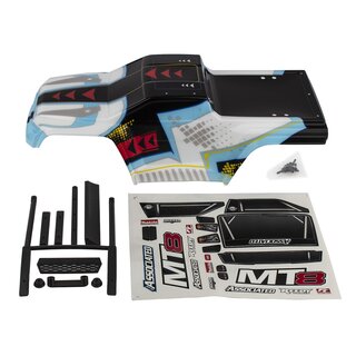 Team Associated RIVAL MT8 Body Set, painted