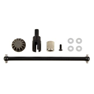 Team Associated RIVAL MT8 Outdrive Shaft, Pinion, Dogbone Set