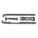 Team Associated SR7 FT Lower Chassis Brace Set, carbon