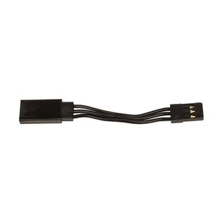 Reedy 50mm Servo Wire Extension, black (1.97 in)
