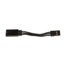 Reedy 50mm Servo Wire Extension, black (1.97 in)