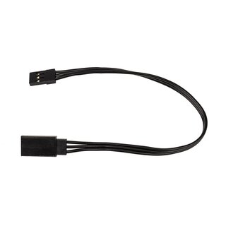 Reedy 175mm Servo Wire Extension, black (6.89 in)