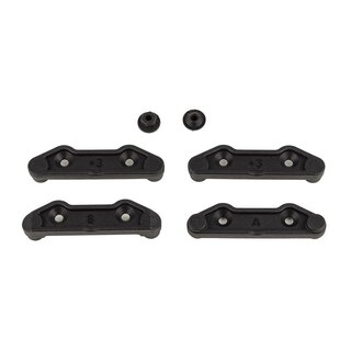 Team Associated Apex2 Rally Lower Arm Mounts, +3mm