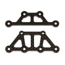 Team Associated Apex2 FT Top Plates, carbon fiber