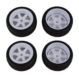 Team Associated Hoonitruck Wheels and Tires, rubber