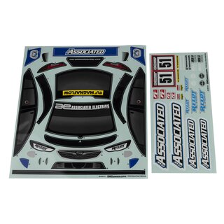 Team Associated Apex2 Sport ST550 Decal Sheet
