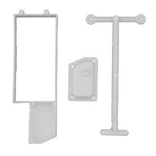 Team Associated 6x6 Receiver Box And Chassis Stiffener, Natural