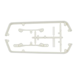 Team Associated 6x6 Side Rails And Tower Covers, Natural