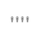 Team Associated HD Ballstuds, Short 4mm