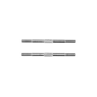 Team Associated RC10TC8 FT Titanium Turnbuckles, M3x46mm