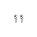 Team Associated FT HD Titanium Ballstuds Short, 6mm