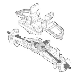 Element RC Enduro Trail Truck, Zuul IFS2 Blue RTR