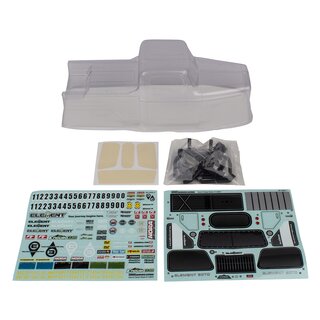 Element RC Enduro12, Ecto Body Set, clear