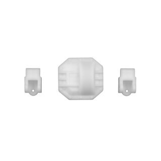 Element RC Enduro Portal Diff Cover And Lower 4- Link Mount, Natural