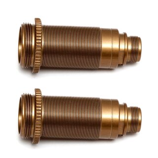 Team Associated FT 12x27.5 mm FOX(R) Shock Bodies with Genuine Kashima Coat, V2, threaded