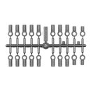 Team Associated RC10 4WD Ball Cups, For 3.5mm Turnbuckles