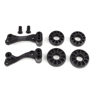 Team Associated DR10 Wheelie Bar Wheels and Mount
