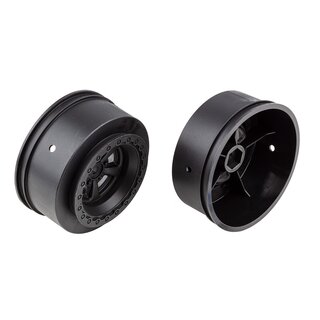 Team Associated DR10 Drag Rear Wheels, black