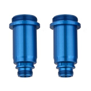 Team Associated SR10 Shock Bodies, 12x23mm, front, blue aluminum