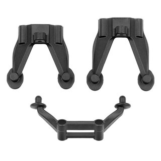 Team Associated RC10T7 Body Mounts, Front and Rear