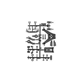 Team Associated DC10 Steering Bellcrank, Top Plate Bulkhead