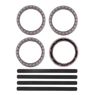 Team Associated DC10 FT Adjustable Wheel Rims, bronze color