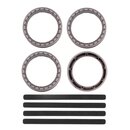 Team Associated DC10 FT Adjustable Wheel Rims, bronze color