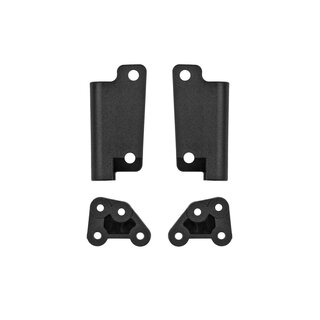 Team Associated RC10GT Rear Arm and Shock Mounts, Black