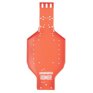 Team Associated RC10 Chassis, Neon Red