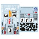 Team Associated RC10T Cliff Lett Team Moo Decal Set