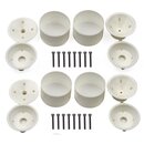 Team Associated RC10GT Front And Rear 3-Piece Wheels, Wide