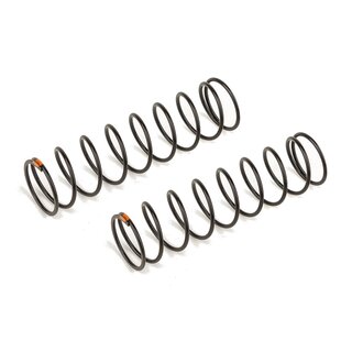 Team Associated Rear Springs V2, orange, 4.9 lb/in, L86, 9.5T, 1.6D