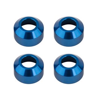 Team Associated RC8B4 FT CVA Axle Sleeves, blue aluminum