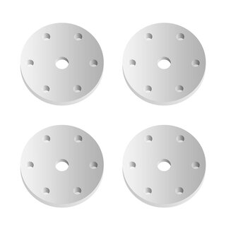 Team Associated FT 16mm Shock Pistons, 6x1.4, flat