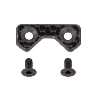 Team Associated FT RC10 One-Piece Front Carbon Wing Button