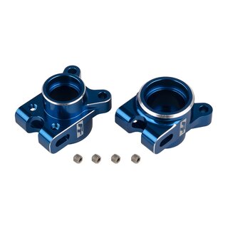 Team Associated RC10B7 FT Rear Hub Set, blue