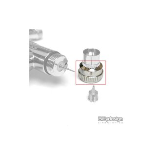 Bittydesign Nozzle Cap option 0,3mm for Caravaggio gravity-feed airbrush dual-action