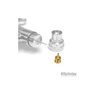 Bittydesign Hybrid Nozzle thread-less std. 0,4mm for Caravaggio gravity-feed airbrush dual-action