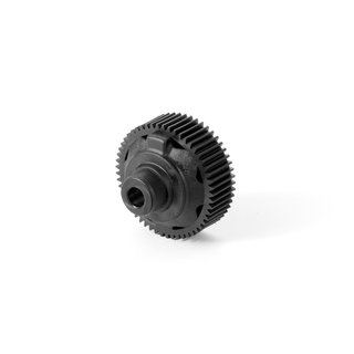Xray 324953 COMPOSITE GEAR DIFFERENTIAL CASE WITH PULLEY 53T