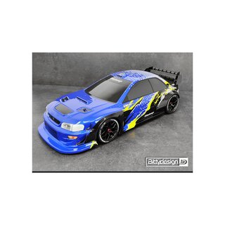 Bittydesign KANJO-S 1/7 Pre-Painted body for ARRMA Felony, Pre-Cut, 1.5mm