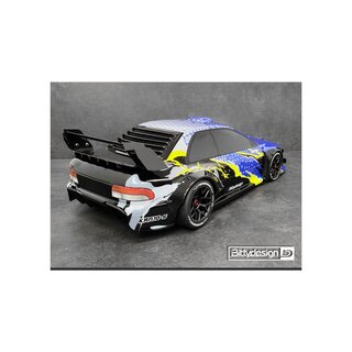 Bittydesign KANJO-S 1/7 Pre-Painted body for ARRMA Infraction/Limitless, Pre-Cut, 1.5mm