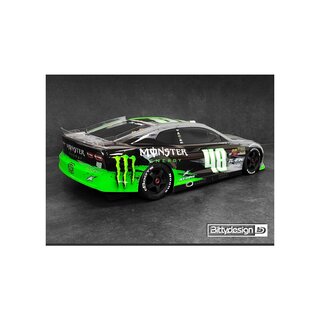 Bittydesign ZL-21N 1/7 clear Stock car body for ARRMA Infraction V2/Limitless