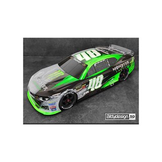 Bittydesign ZL-21N 1/7 clear Stock car body for ARRMA Infraction V2/Limitless