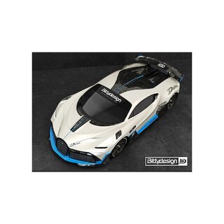 Bittydesign Divina Clear Body Shell for ARRMA Vendetta | Infraction Mega 1/8 RTR