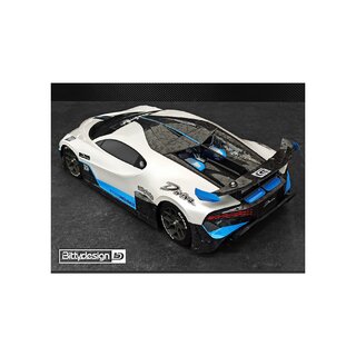 Bittydesign Divina Clear Body Shell for ARRMA Vendetta | Infraction Mega 1/8 RTR